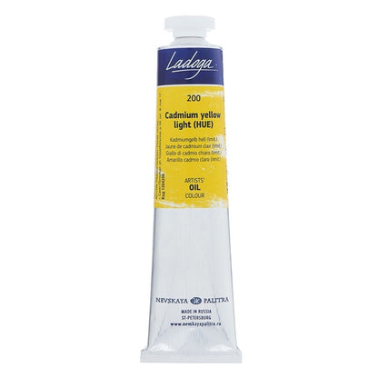 Ladoga Oil Paint 46 ml - Amarillo cadmio claro (imitación)