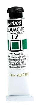 Pebeo Extra-Fijne Gouache T7 20 ml - Verde esmeralda claro