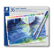 Staedtler Karat Aquarell Lápices acuarelables Estuche metálico - 36 unidades