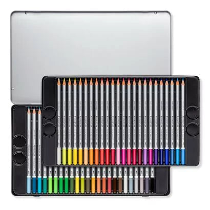 Staedtler Karat Aquarell Lápices acuarelables Estuche metálico