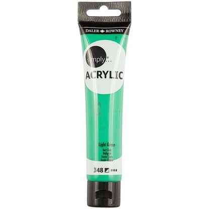 Daler-Rowney Simply Acrylic 75 ml - Verde claro