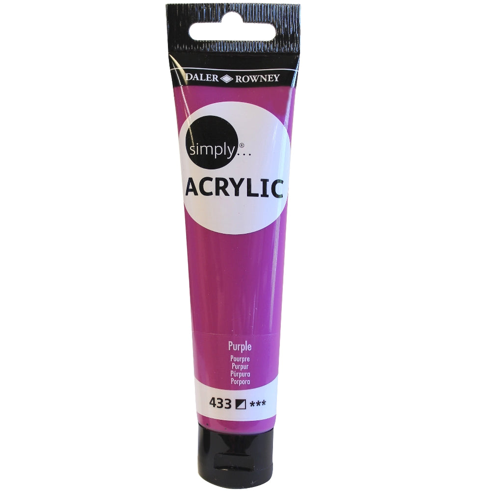Daler-Rowney Simply Acrylic 75 ml - Morado