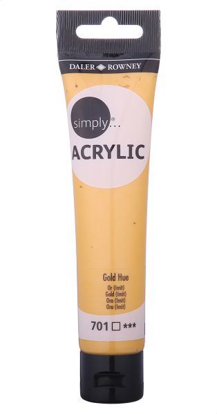 Daler-Rowney Simply Acrylic 75 ml - Oro