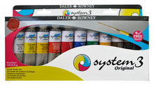 Daler-Rowney System3 Acrylic Sets - Set de estudio - 10 x 37 ml