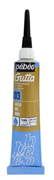 Pebeo Gutta Silk Outliner 20 ml - 03 - Oro perlado