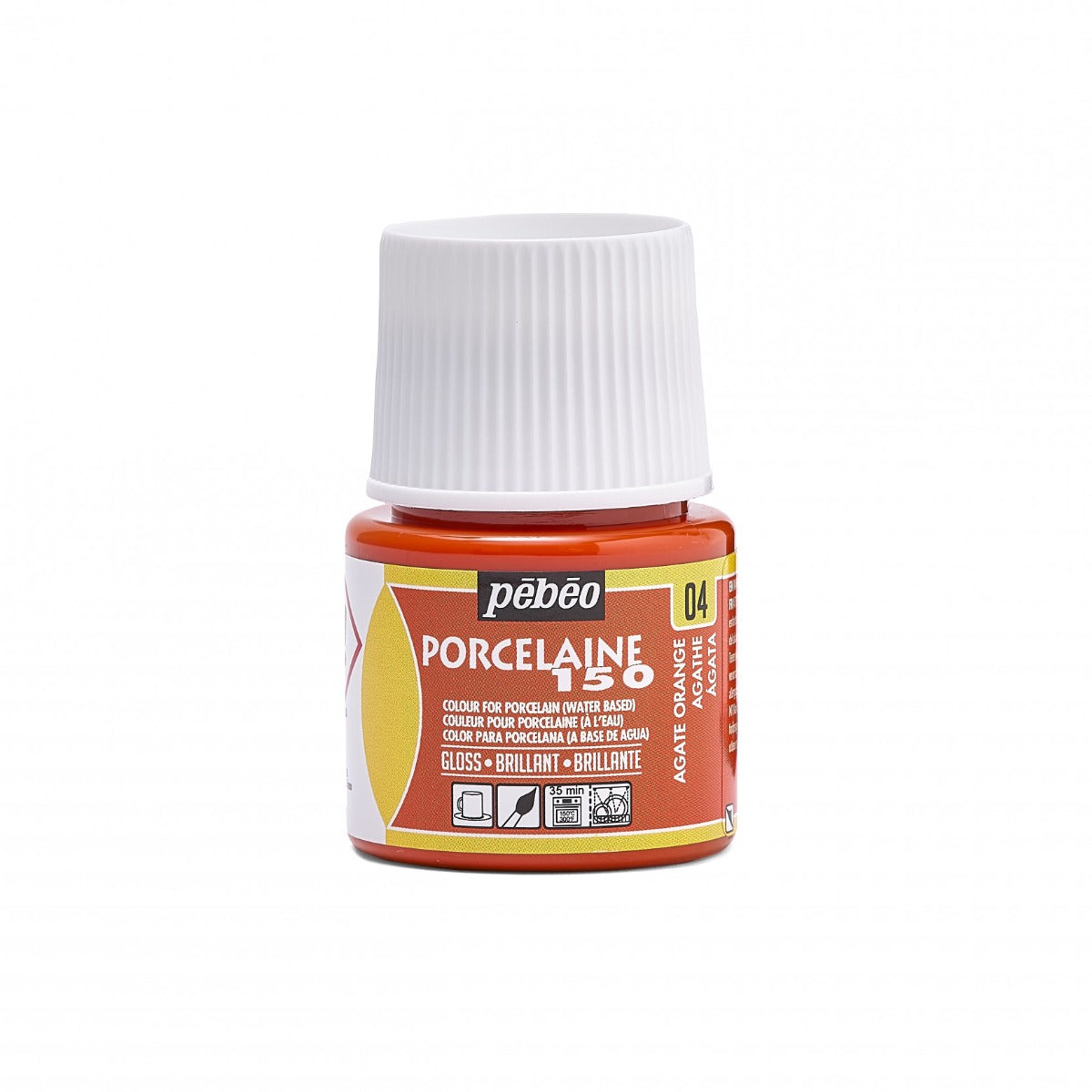 Pebeo Porcelaine 150 Pintura para porcelana 45 ml - 04 - Agaat