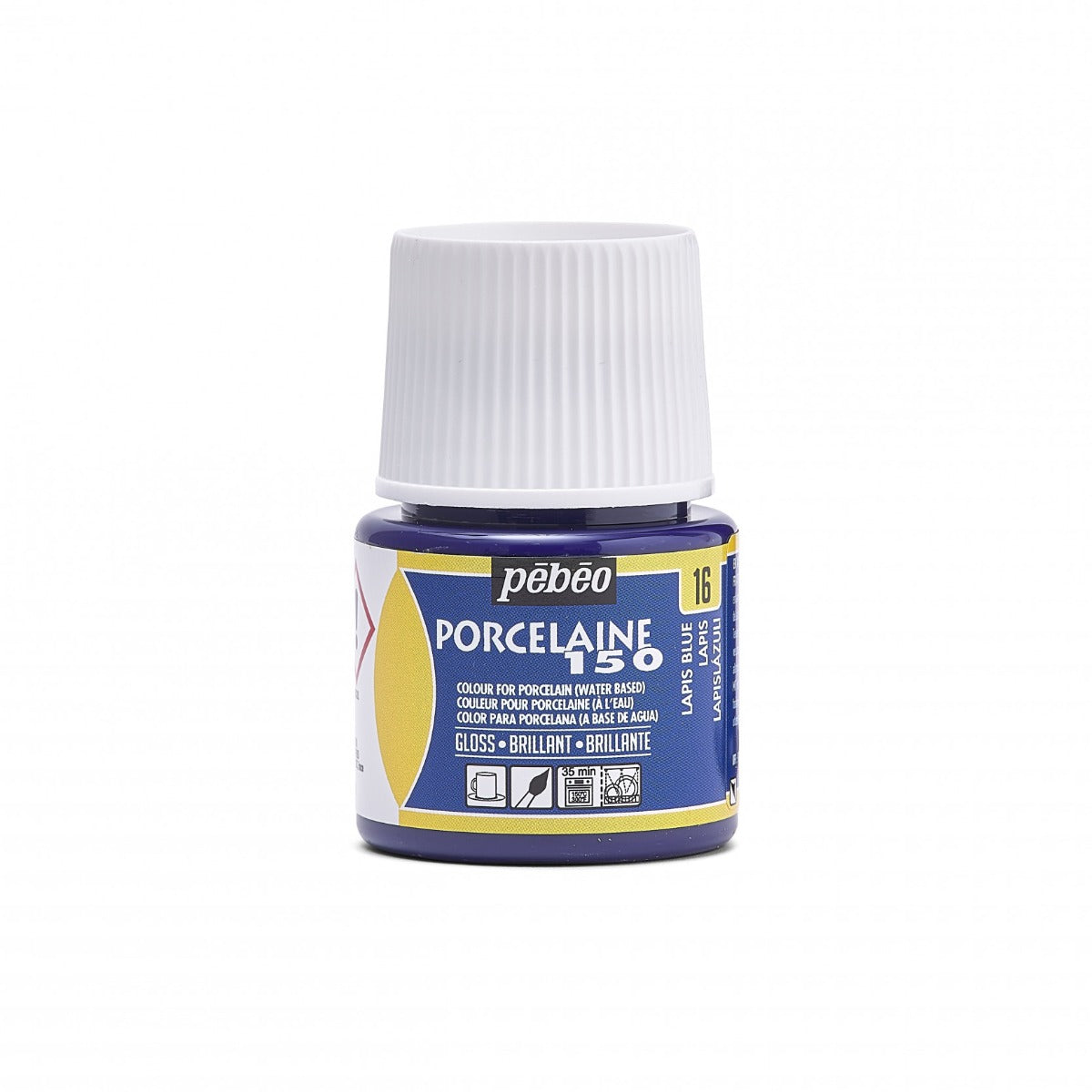 Pebeo Porcelaine 150 Pintura para porcelana 45 ml - 16 - Lapis-Lazuli