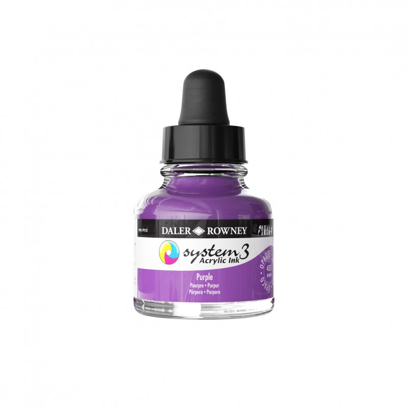 Daler-Rowney System3 Acrylic Ink 29.5 ml - Morado