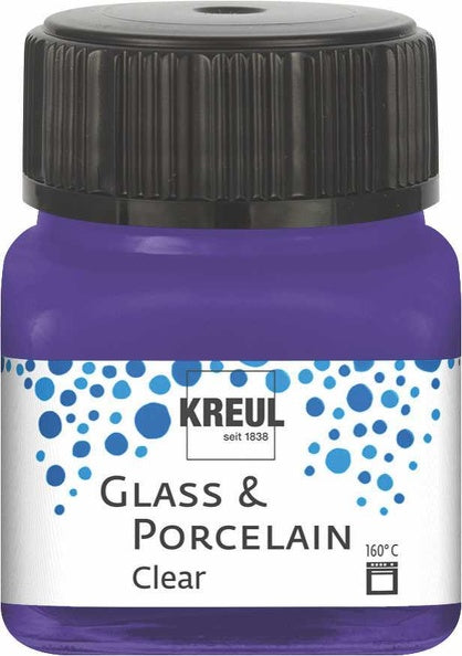 Kreul Glass & Porcelain Clear 20 ml - Violeta