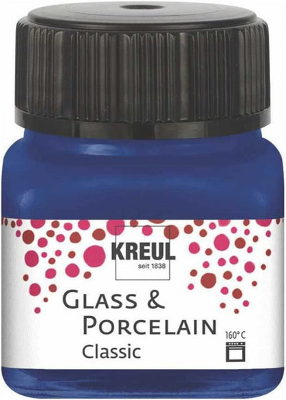 Kreul Pintura para vidrio y porcelana Classic 20 ml - Opaco Koningsblauw