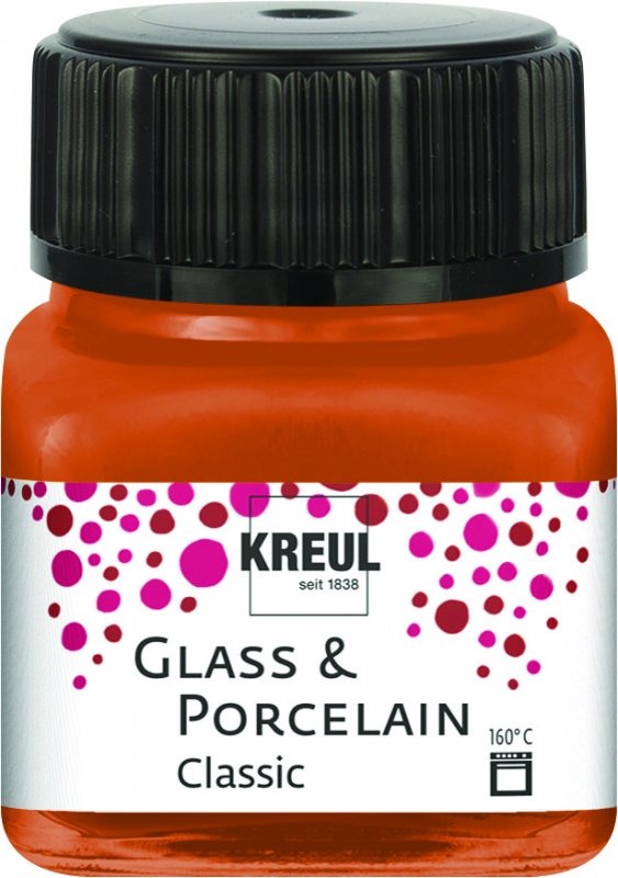 Kreul Pintura para vidrio y porcelana Classic 20 ml - Metallic Cobre
