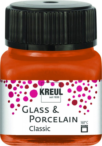 Kreul Pintura para vidrio y porcelana Classic 20 ml - Metallic Cobre