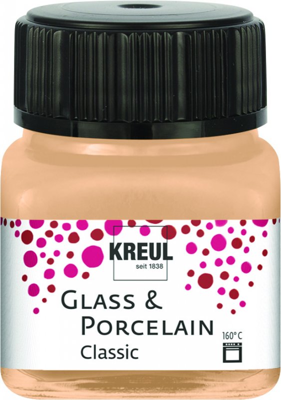 Kreul Pintura para vidrio y porcelana Classic 20 ml - Metallic Champagne