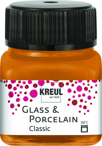 Kreul Pintura para vidrio y porcelana Classic 20 ml - Metallic Goudbrons
