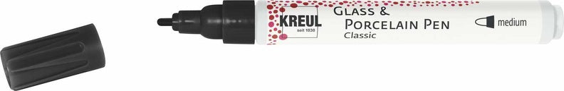 Kreul Glass & Porcelain Porseleinstift Classic - Negro