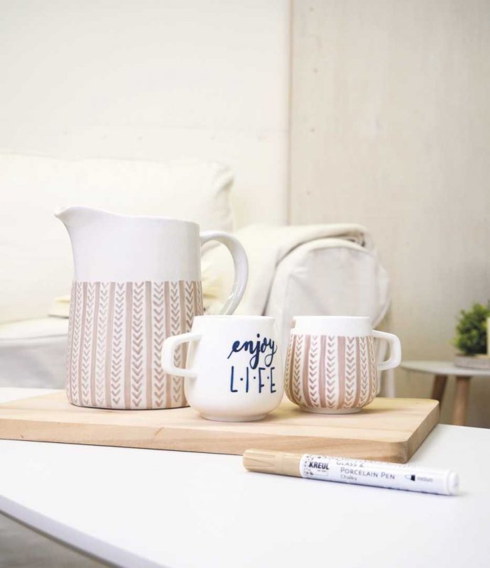 Kreul Rotuladores para vidrio y porcelana Sets