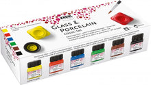Kreul Pintura para vidrio y porcelana Sets 6 x 20 ml - Classic - Opaco Colores