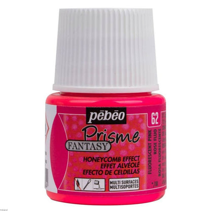 Pebeo Fantasy Prisme Pintura de efectos 45 ml - Fluorescente Roze