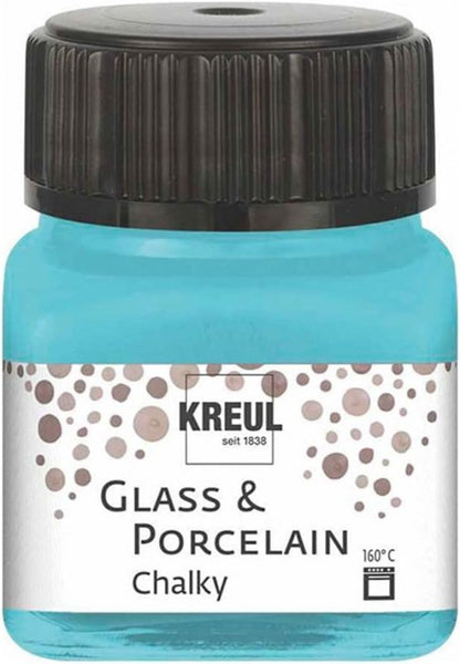 Kreul Pintura para vidrio y porcelana Chalky 20 ml - Ice Mint