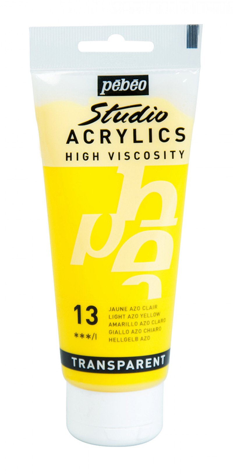 Pebeo Studio Pintura acrílica 100 ml - 13 - Amarillo azo claro