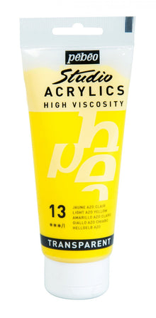 Pebeo Studio Pintura acrílica 100 ml - 13 - Amarillo azo claro