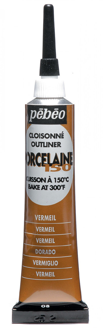 Pebeo Porcelaine 150 Outliner 20 ml - 08 - Scharlakenrood
