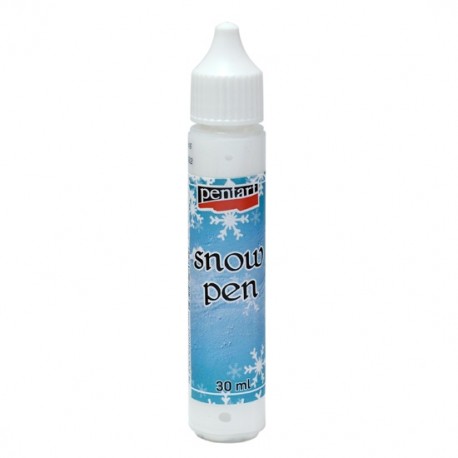 Pentart Snow Paste y Pasta de nieve - Snow Paste Pen - 30 ml