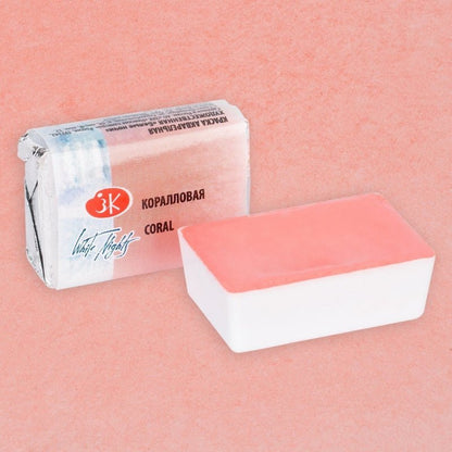 White Nights Watercolour Pan 2.5 ml - Kleuren A-M - Coral