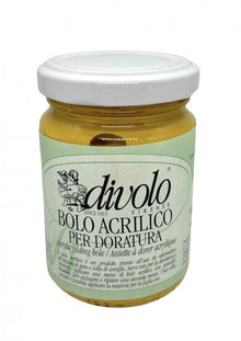 Divolo Acryl-Poliment Base para dorado 125 ml - Amarillo