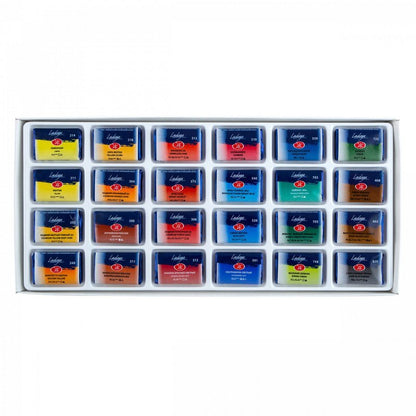 Ladoga Artist's Water Colour Set - 24 Pack