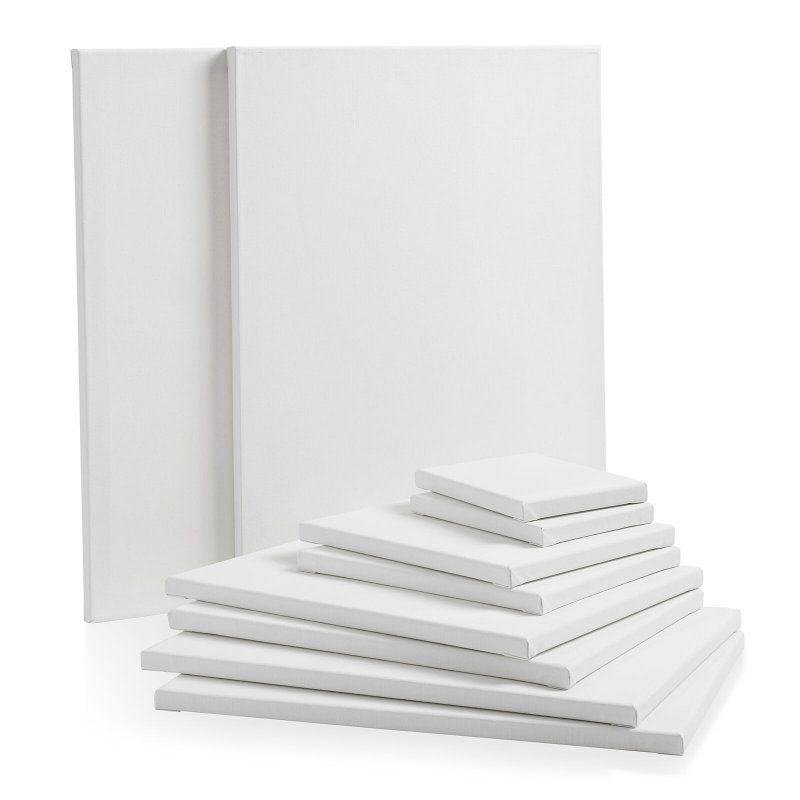 Meeden Lienzo 100 % algodón - 22,9 x 30,5 cm
