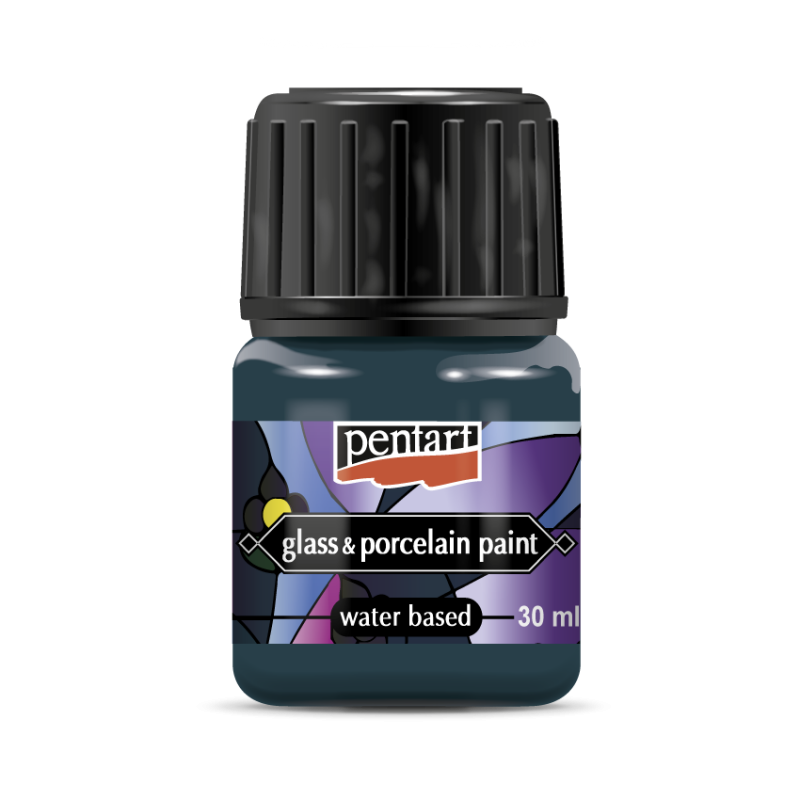 Pentart Pintura para porcelana y vidrio 30 ml - Turquoise- Green