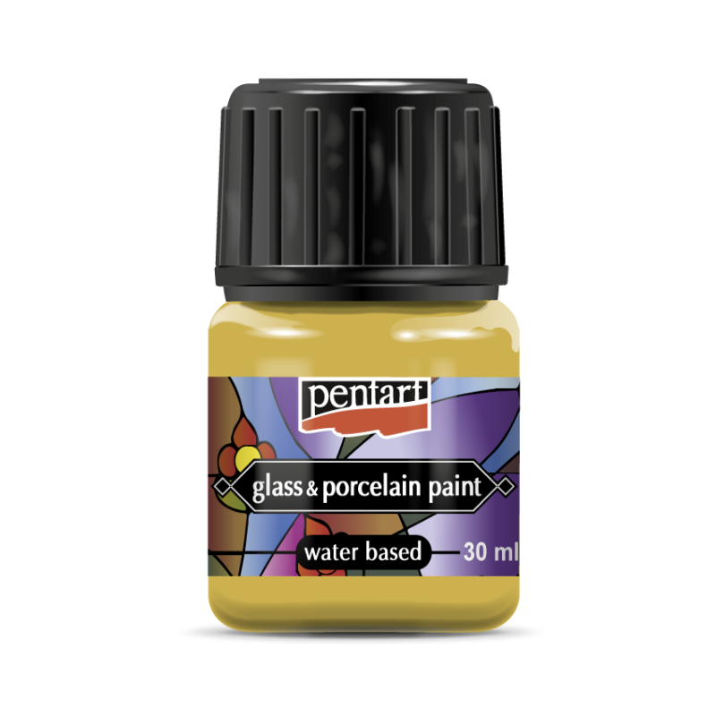 Pentart Pintura para porcelana y vidrio 30 ml - Oro