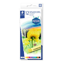 Staedtler Dry Chalk Zacht Pastelkrijt - 12 Colores
