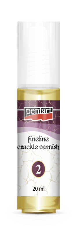 Pentart Fineline 2 componentes Craquelé Barniz