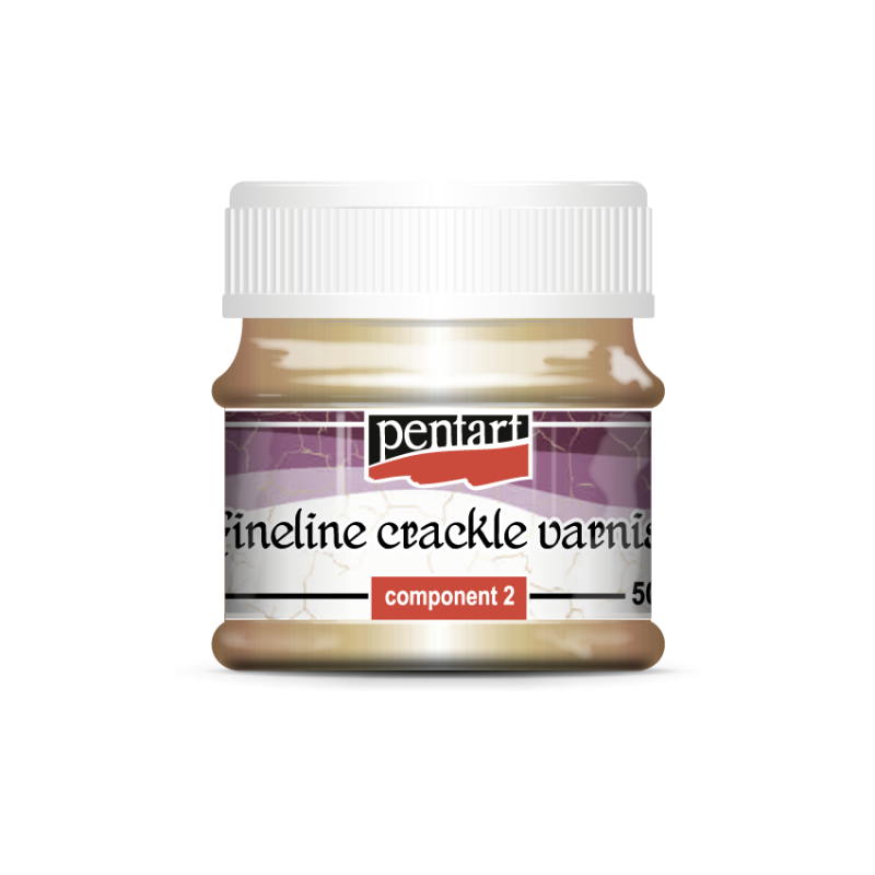 Pentart Fineline 2 componentes Craquelé Barniz