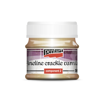 Pentart Fineline 2 componentes Craquelé Barniz