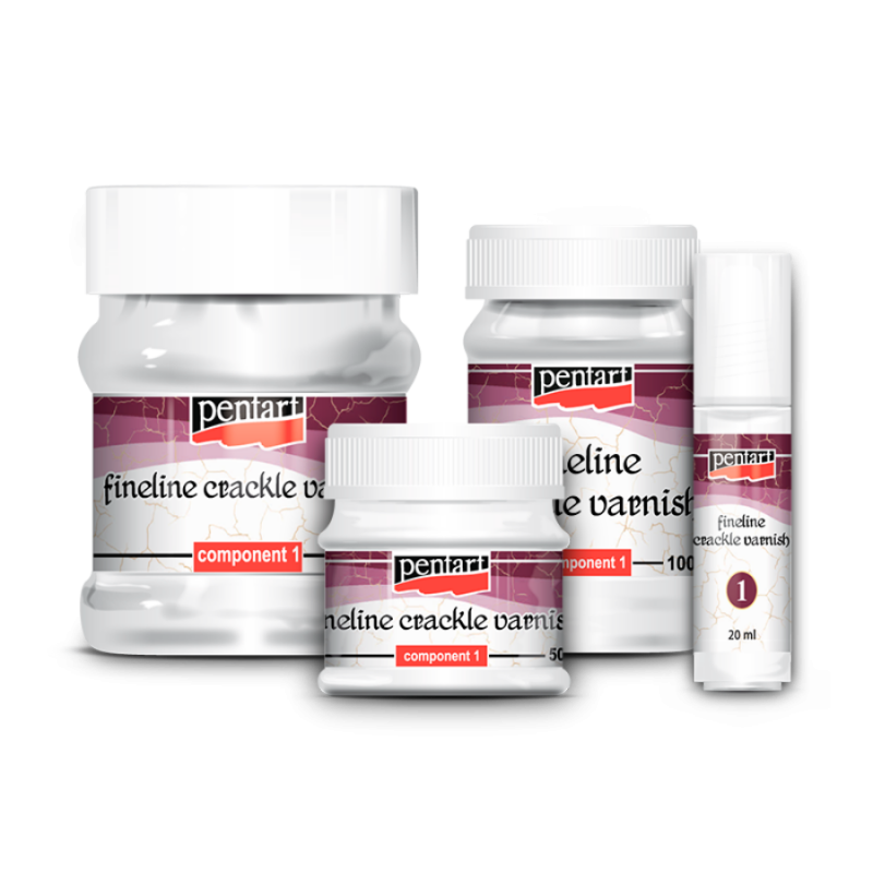 Pentart Fineline 2 componentes Craquelé Barniz