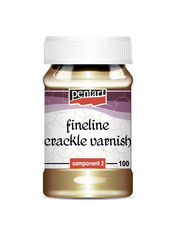 Pentart Fineline 2 componentes Craquelé Barniz