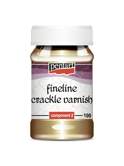 Pentart Fineline 2 componentes Craquelé Barniz