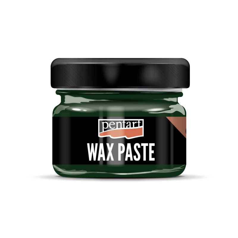 Pentart Pasta de cera de abeja coloreada 20 ml - Verde