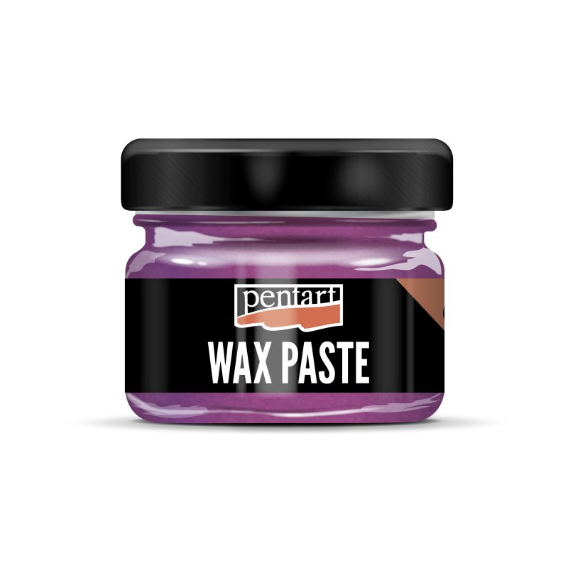 Pentart Pasta de cera de abeja coloreada 20 ml - Metallic Magenta