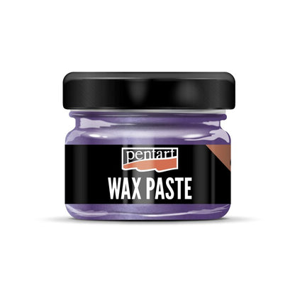 Pentart Pasta de cera de abeja coloreada 20 ml - Metallic Morado
