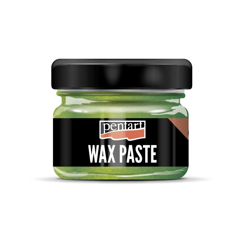 Pentart Pasta de cera de abeja coloreada 20 ml - Metallic Verde