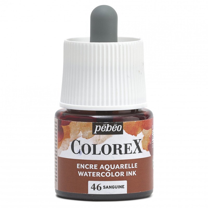 Pebeo Colorex Tinta acuarelable 45 ml - 46 - Sanguinisch