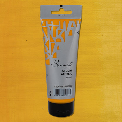 Sonnet Acrylics 120 ml - Amarillo oscuro