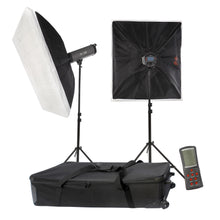 Falcon Eyes Flash de estudio Kit TFK-2900L con LCD Pantalla