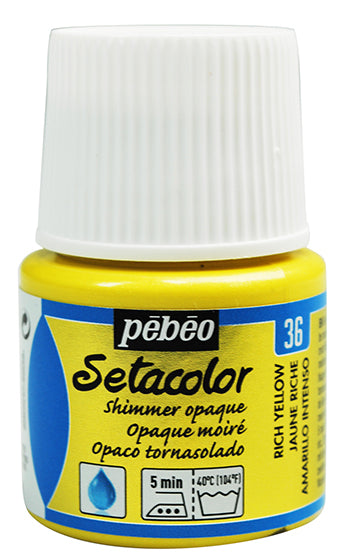 Pebeo Setacolor Shimmer Pintura textil 45 ml
