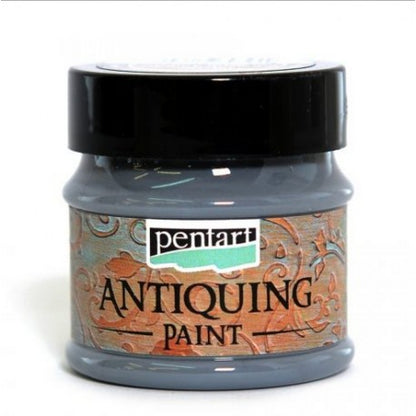 Pentart Antiquing Paint 50 ml - Lead