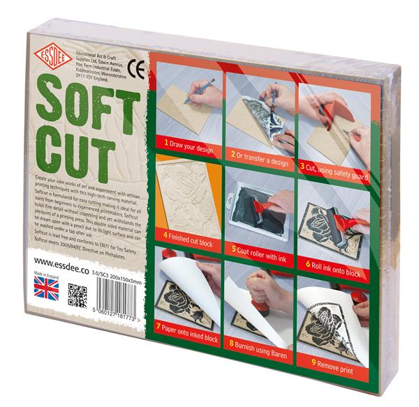 Essdee SoftCut Carvingblok 3.0 mm